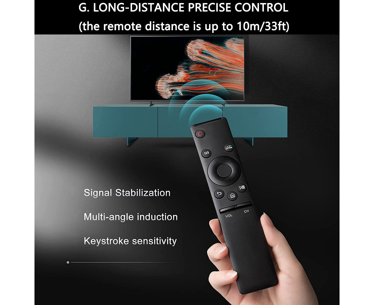 Universal Remote Control Compatible with All Samsung TV 3D Smart Tvs, with Buttons