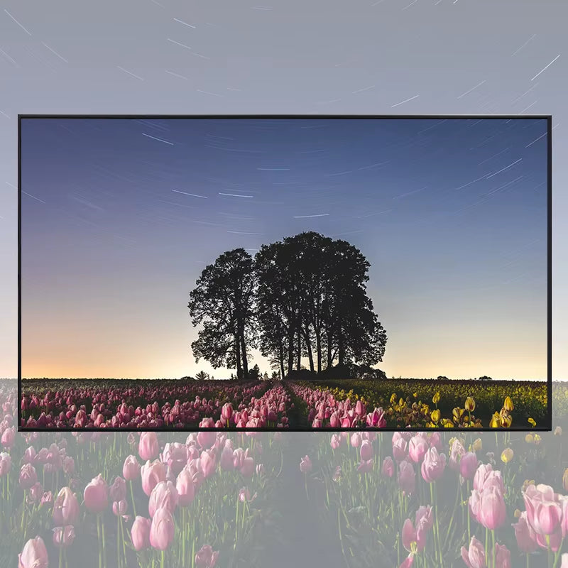 Simple Portable Projector Screen anti Light Reflective Fabric Cloth for Home Outdoor Office HD 3D 4K Curtain Increase Brightness